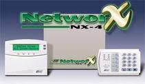 Báo Cháy, Báo Động NETWORX  - Trung tâm NetworX NX-4 - Trung tâm NetworX NX-4